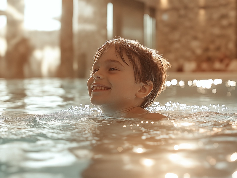 Kids’ swimming pool at Purva Estrella Lokhandwala Andheri West